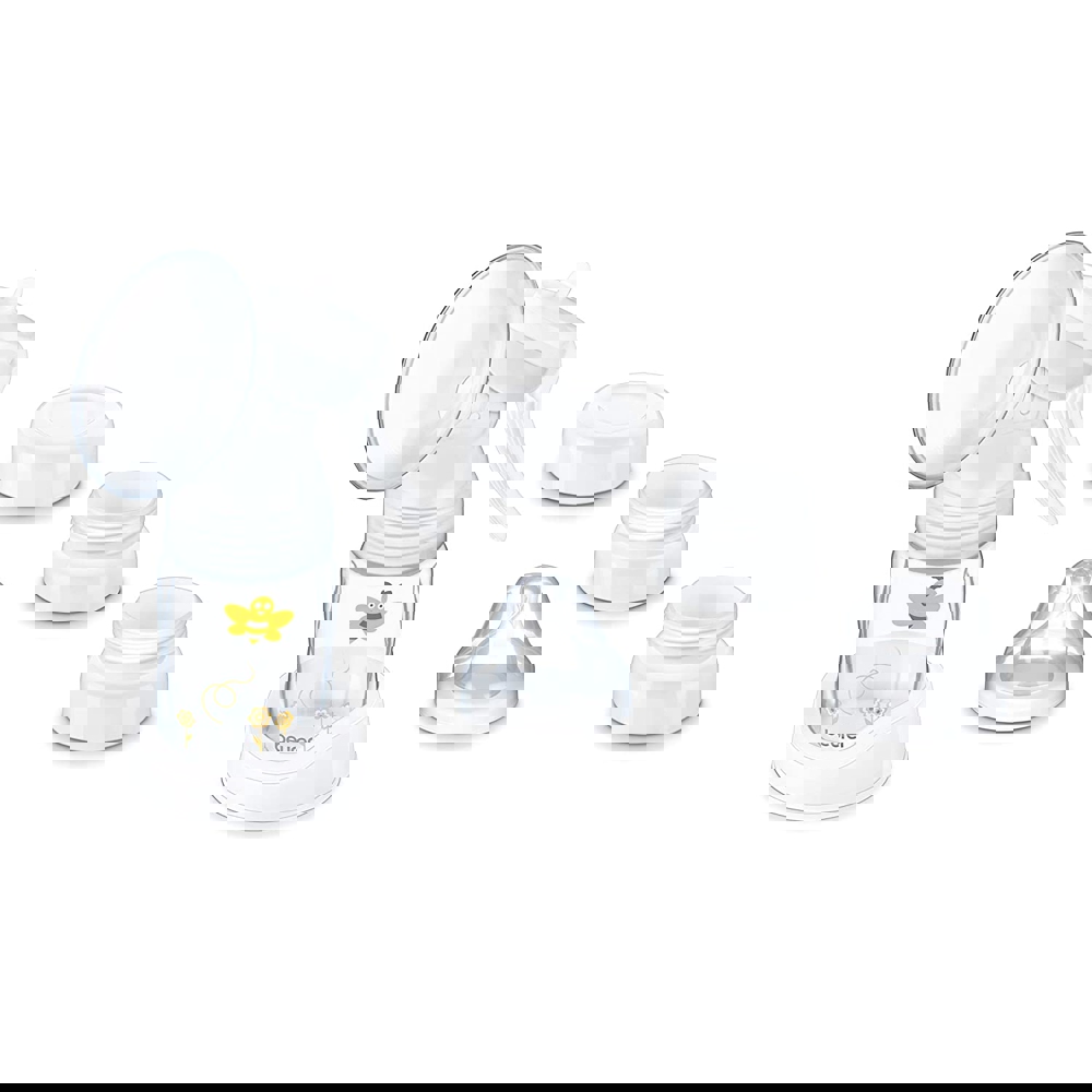 მექანიკური რძის გამოსაწველი ბოთლით Beurer BY 15 Trasparent