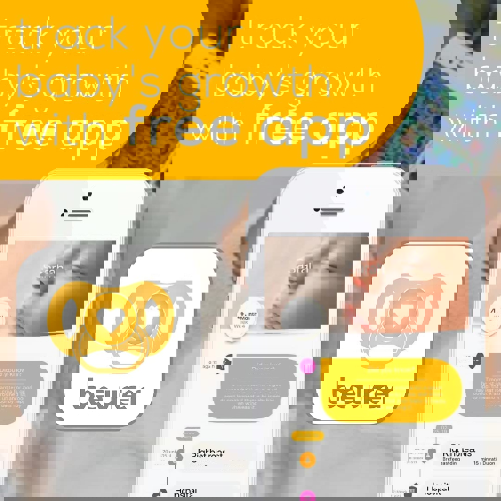 ბავშვის სასწორი სანტიმეტრით Beurer BY 90 White