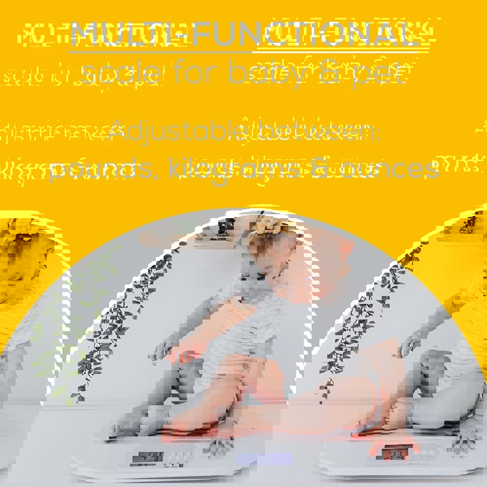 ბავშვის სასწორი სანტიმეტრით Beurer BY 90 White