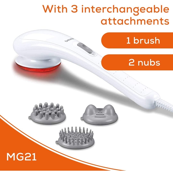 მასაჟორი Beurer MG 21, Infrared Massager, White