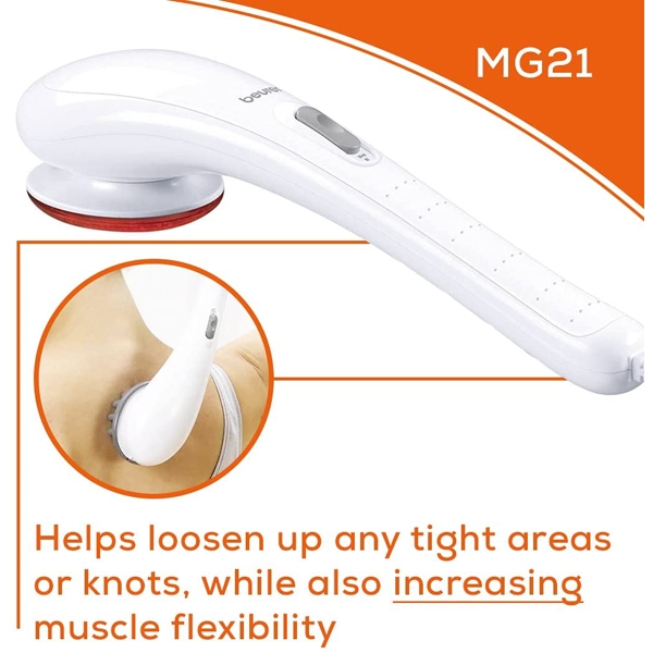 მასაჟორი Beurer MG 21, Infrared Massager, White