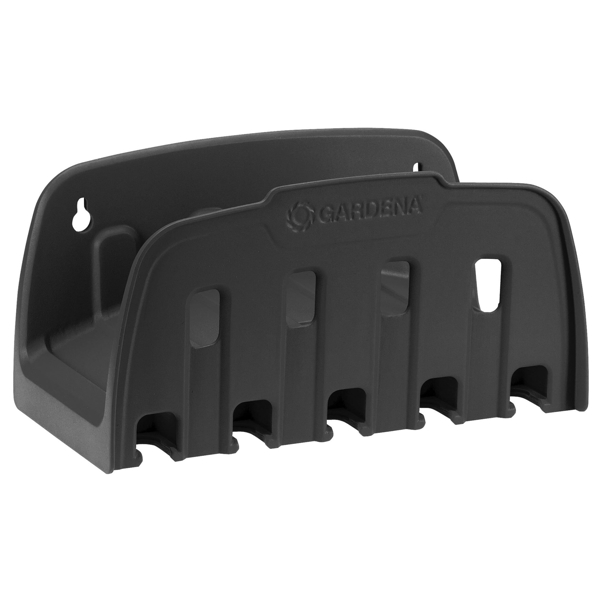 სარწყავი მილის საკიდი Gardena Wall Hose Bracket, Black