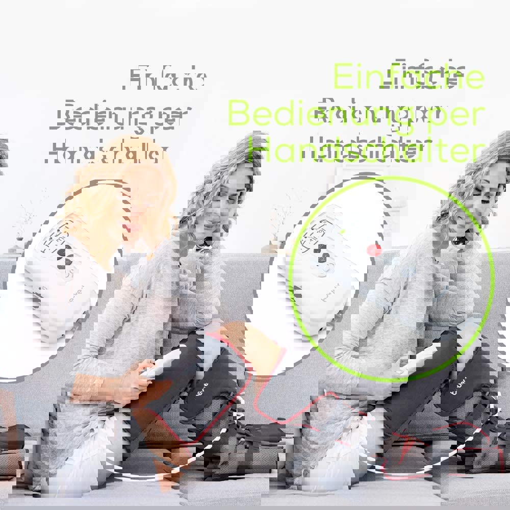 ფეხის კომპრესორ მასაჟორი Beurer FM 150 Pro Black