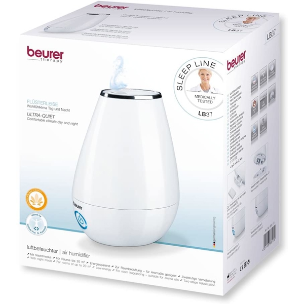 ჰაერის დამატენიანებელი Beurer LB 37, Air Humidifier, White