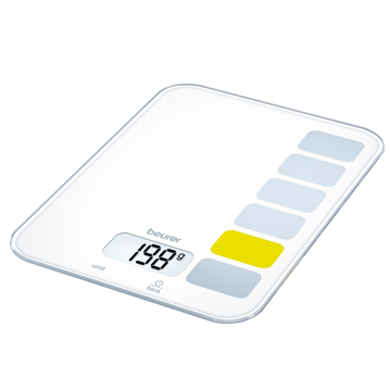 სამარეულოს სასწორი Beurer KS 19 Sequence, Kitchen Scale, White