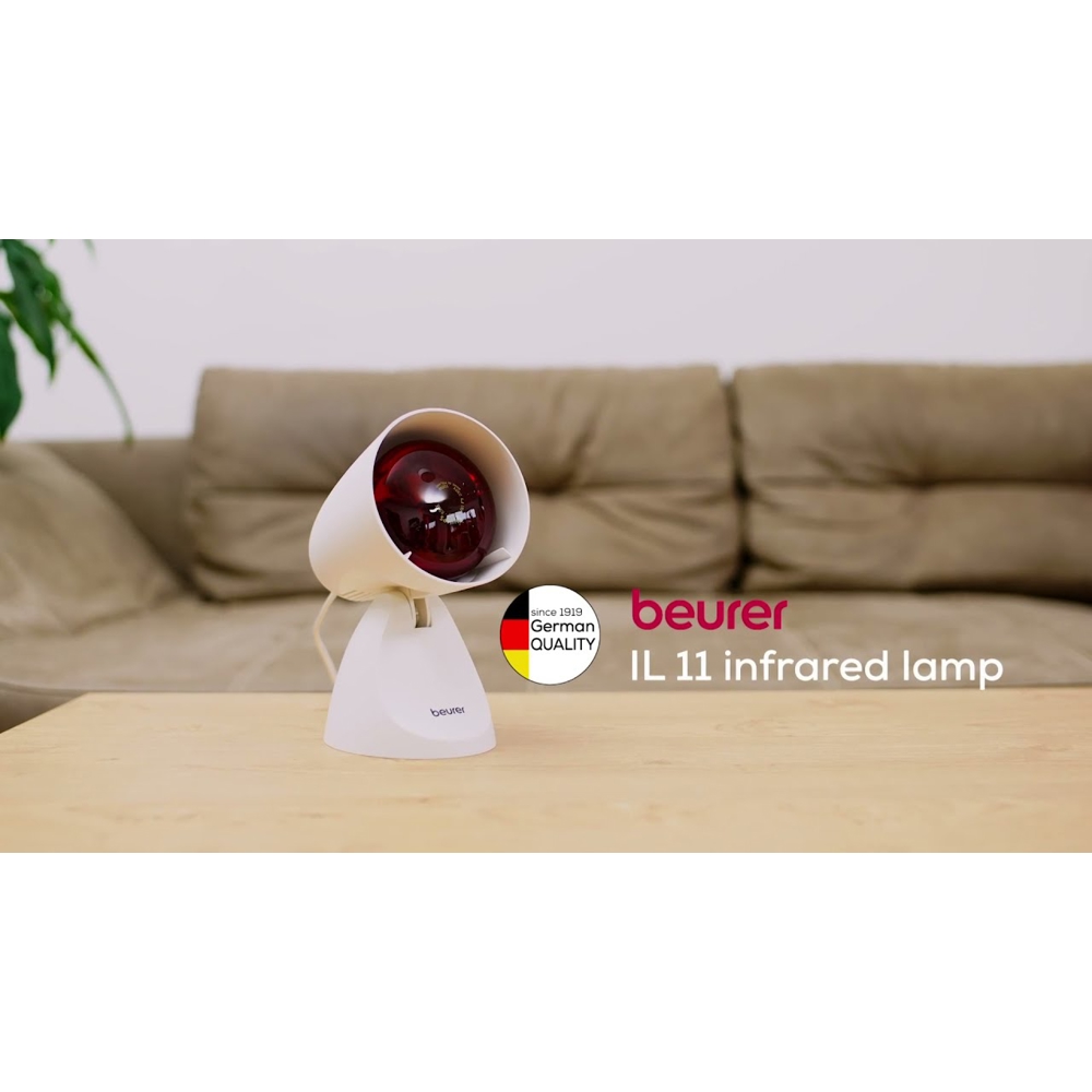 ინფრაწითელი ლამფა Beurer IL 11, Infrared Lamp, White