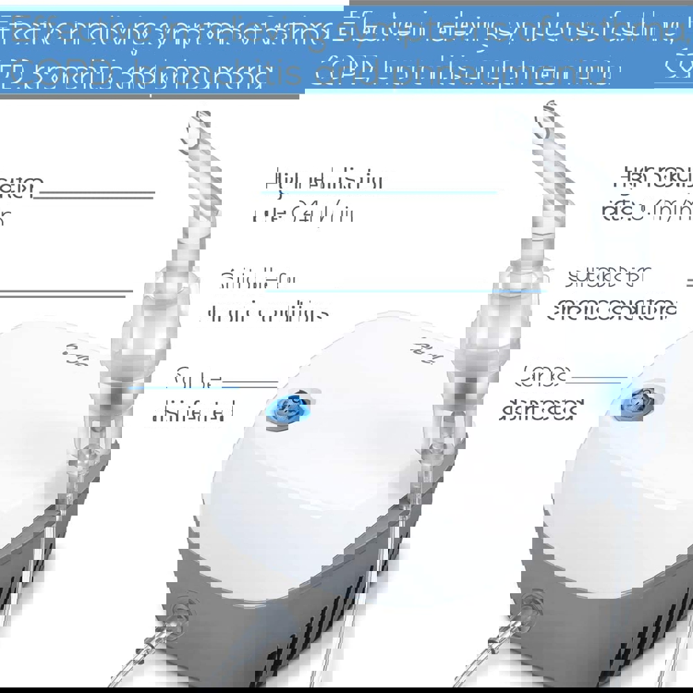 ნებულაიზერი Beurer IH 18, Nebuliser, White/Gray