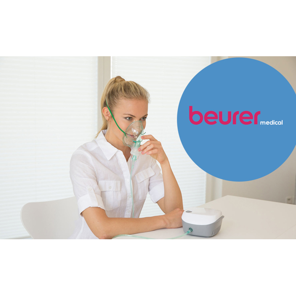 ნებულაიზერი Beurer IH 18, Nebuliser, White/Gray