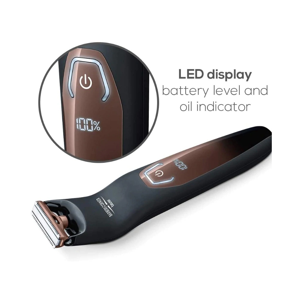 წვერსაპარსი Beurer HR 6000, Body Groomer, Black/Brown