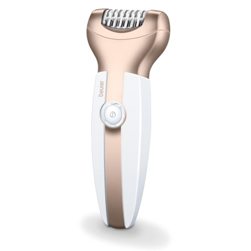 ეპილატორი Beurer HL 70, Epilating, Shaving And Exfoliation All In One Device, White/Gold