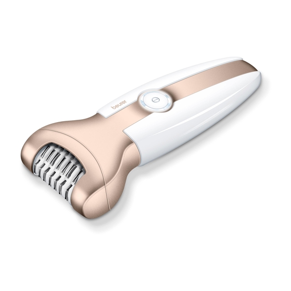 ეპილატორი Beurer HL 70, Epilating, Shaving And Exfoliation All In One Device, White/Gold