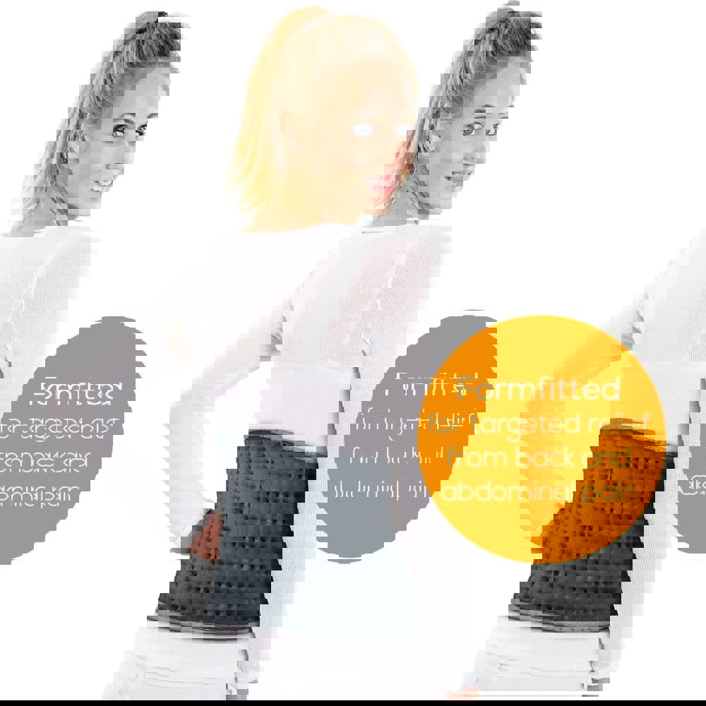 Beurer HK 49, Cosy Stomach And Back Heat Pad, Gray