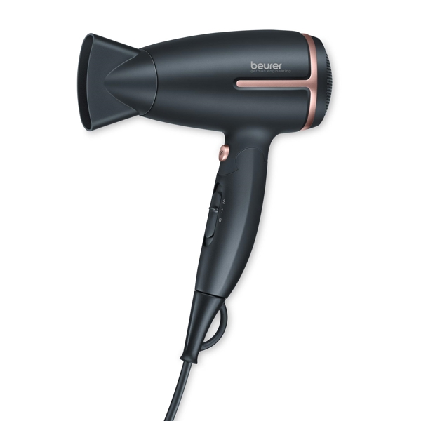 თმის საშრობი Beurer HC 25, 1600W, Travel Hair Dryer, Black