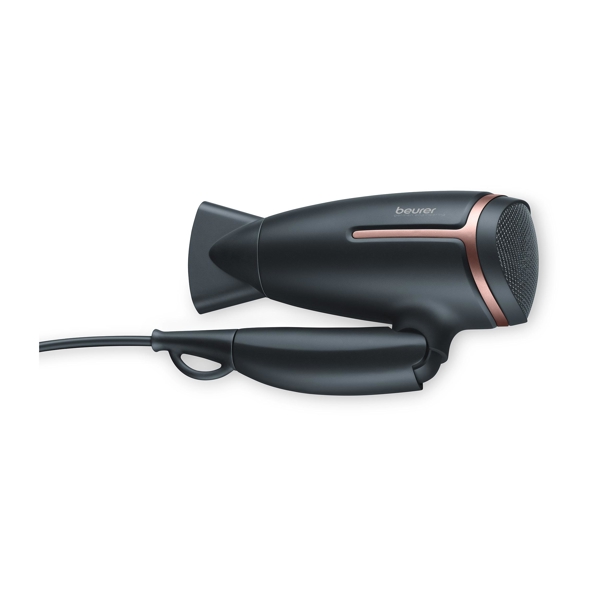 თმის საშრობი Beurer HC 25, 1600W, Travel Hair Dryer, Black