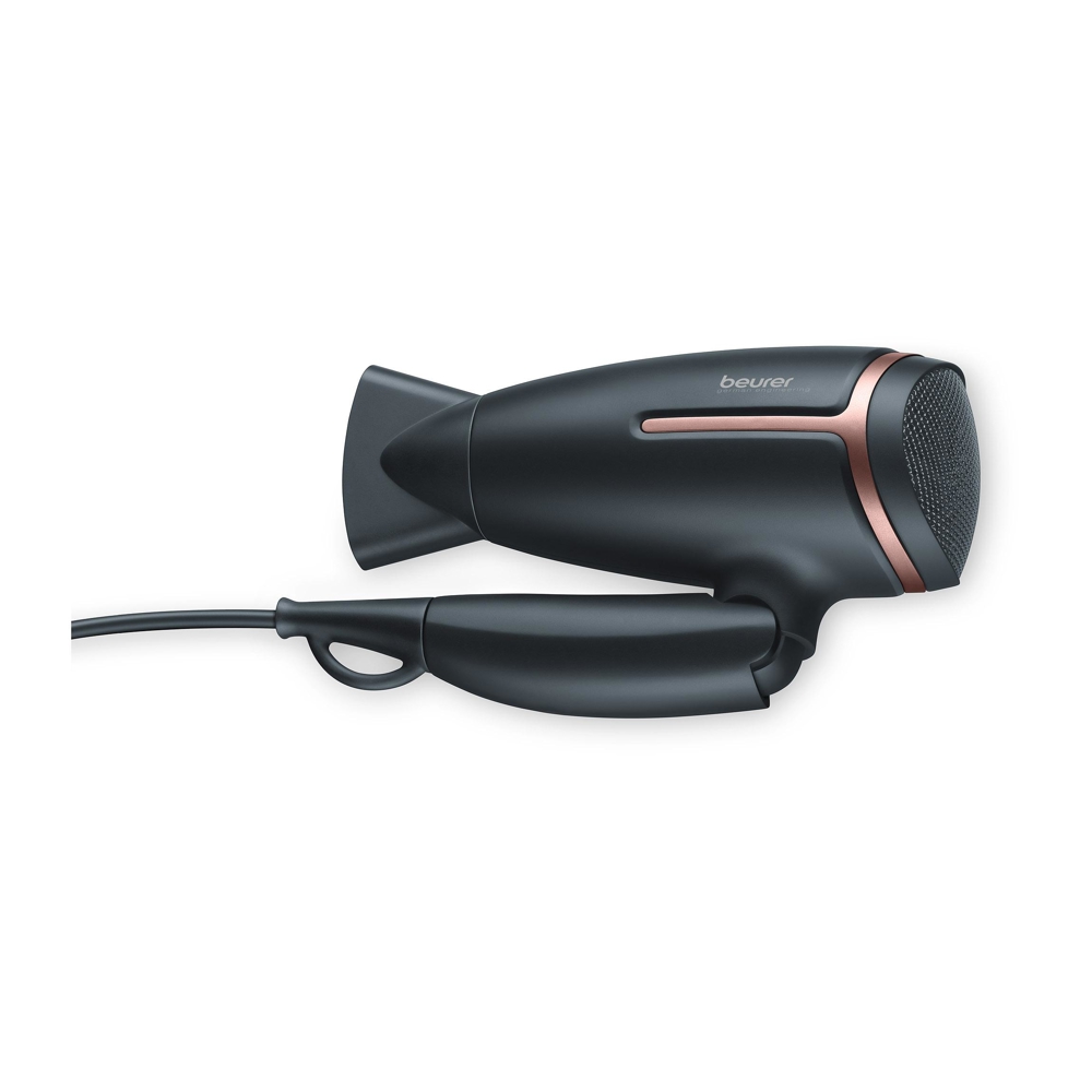 თმის საშრობი Beurer HC 25, 1600W, Travel Hair Dryer, Black