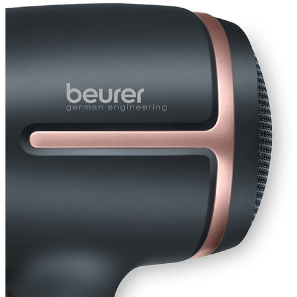 თმის საშრობი Beurer HC 25, 1600W, Travel Hair Dryer, Black