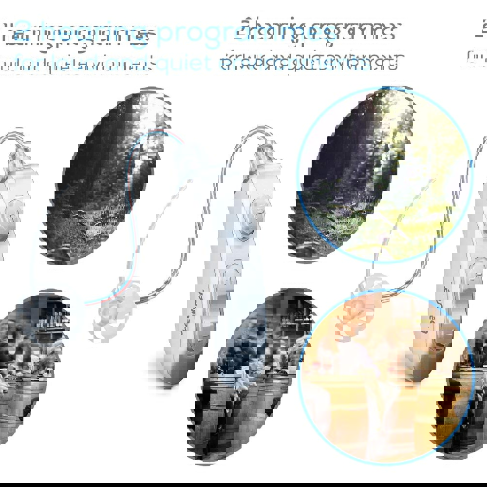 ყურის სასმენი აპარატი Beurer HA 85, Pair Hearing Amplifier, White