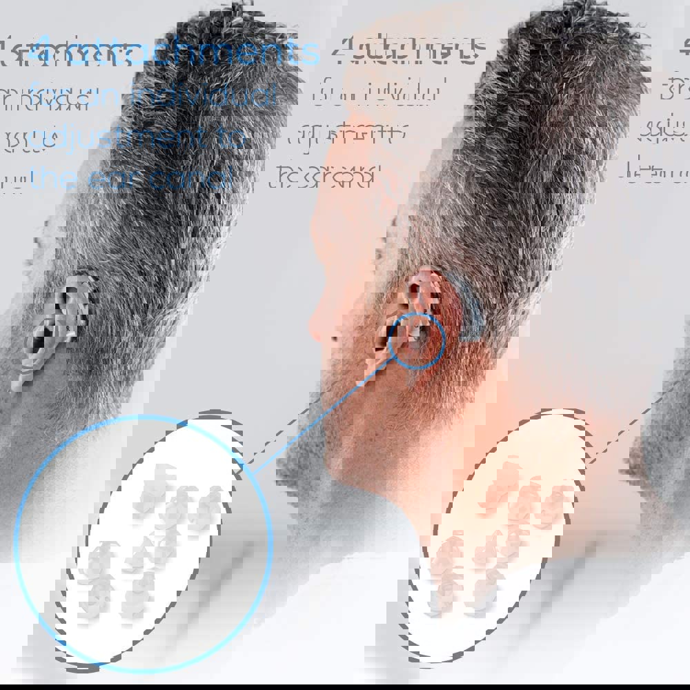 ყურის სასმენი აპარატი Beurer HA 85, Pair Hearing Amplifier, White