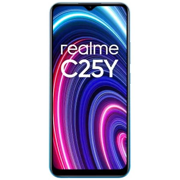 მობილური ტელეფონი Realme C25Y, 4GB, 64GB, Dual Sim, Blue