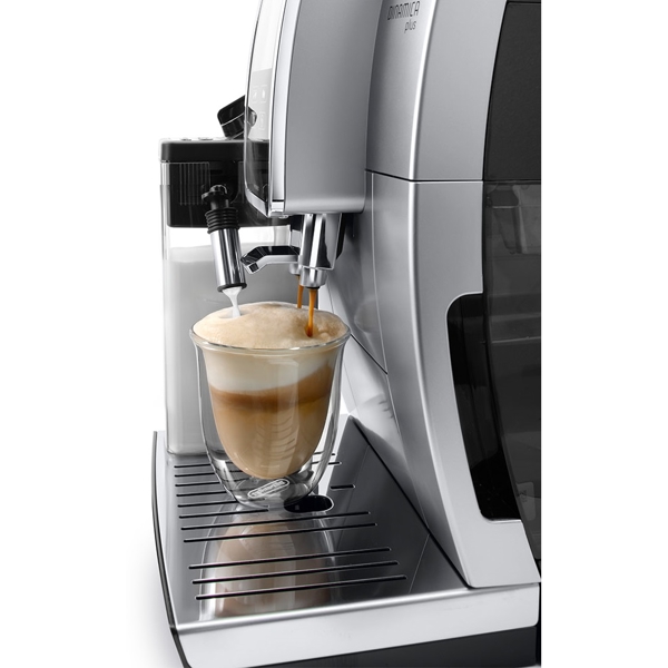 ყავის აპარატი Delonghi ECAM370.85.SB, 1450W, 1.8L, Coffee Machine, Black/Silver