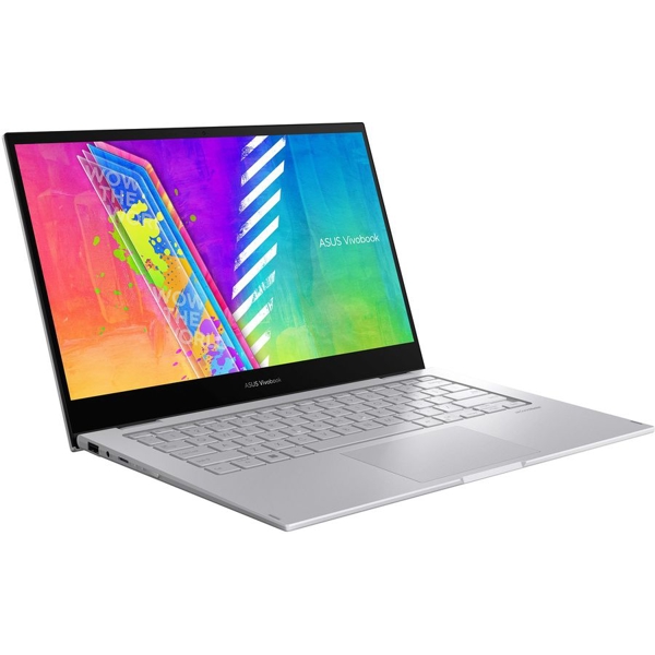 ნოუთბუქი Asus TP1401KA-BZ063 VivoBook Go Flip 14 Touch, 14" FHD, Pentium N6000, 8GB, 256GB SSD, Integrated, FreeDos, Grey