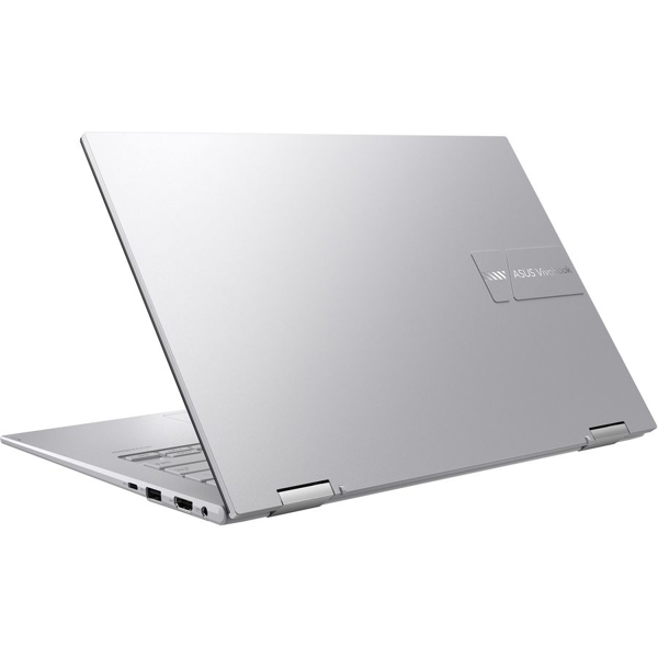 ნოუთბუქი Asus TP1401KA-BZ063 VivoBook Go Flip 14 Touch, 14" FHD, Pentium N6000, 8GB, 256GB SSD, Integrated, FreeDos, Grey