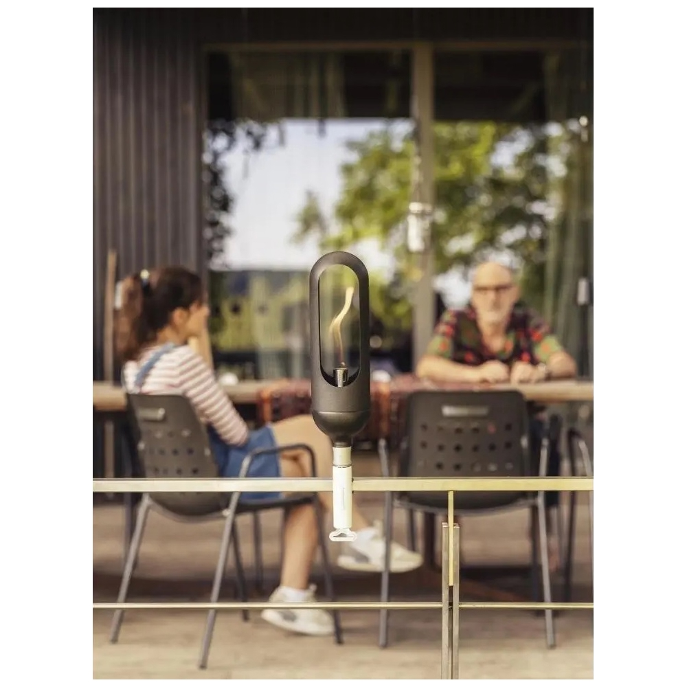 Gardena 11360-20.000.00, Torch Fireplace ClickUp, Black