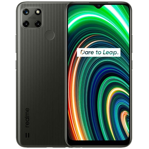 მობილური ტელეფონი Realme C25Y, 4GB, 64GB, Dual Sim, Grey