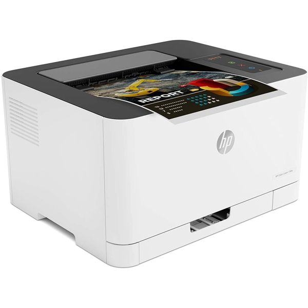 HP 4ZB94A Color Laser 150a Printer, White