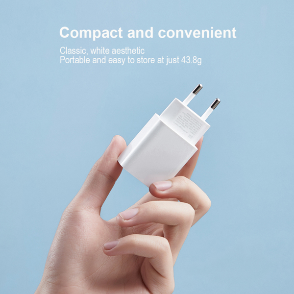 დამტენი Xiaomi BHR4927GL Mi 20W Charger, Type-C, White