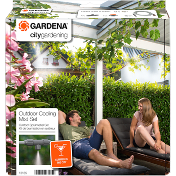 Gardena 13135-20.000.00, Cooling Mist Set, 10m