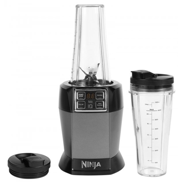 Ninja BN495EU, 100W, 0.7L, Blender, Black/Silver