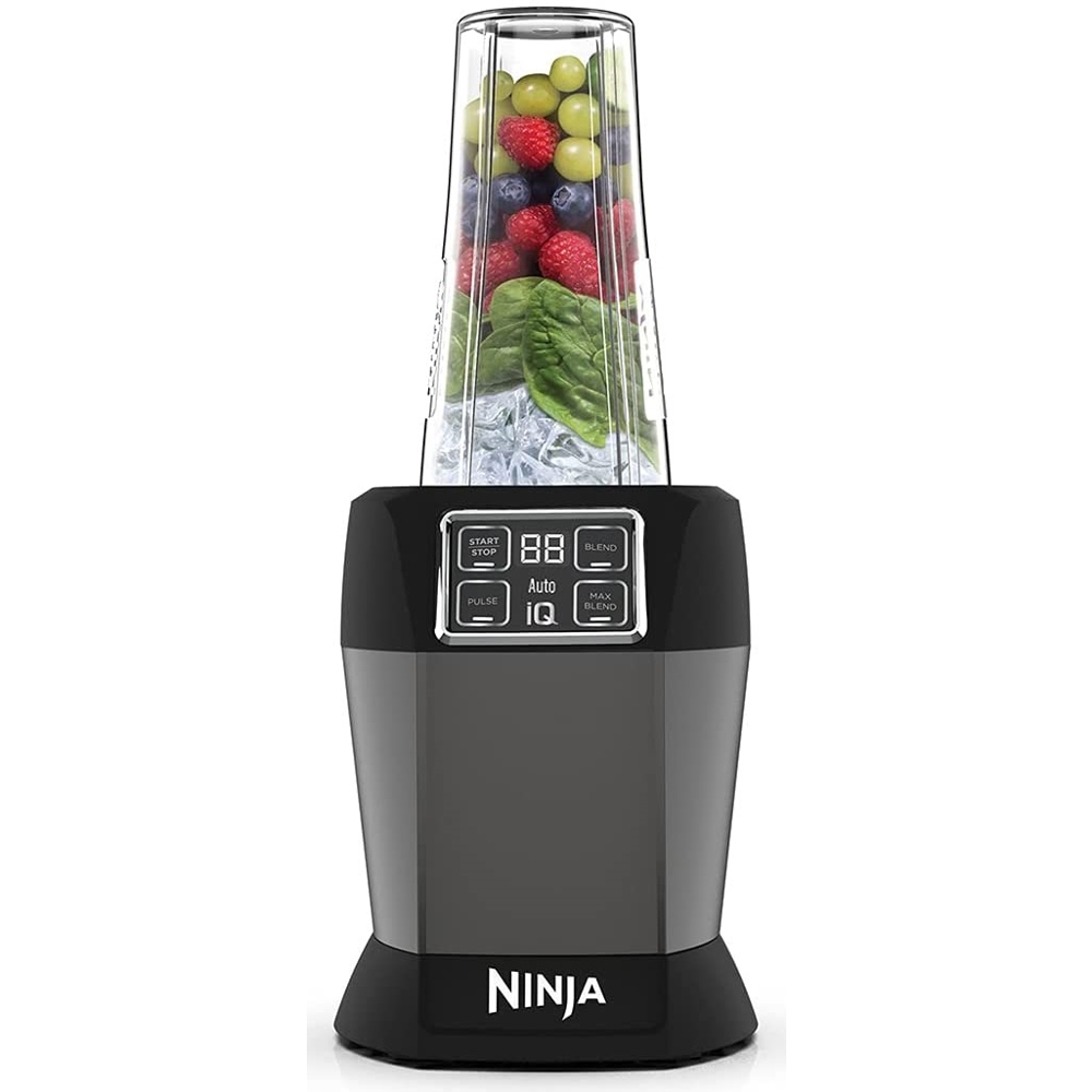Ninja BN495EU, 100W, 0.7L, Blender, Black/Silver