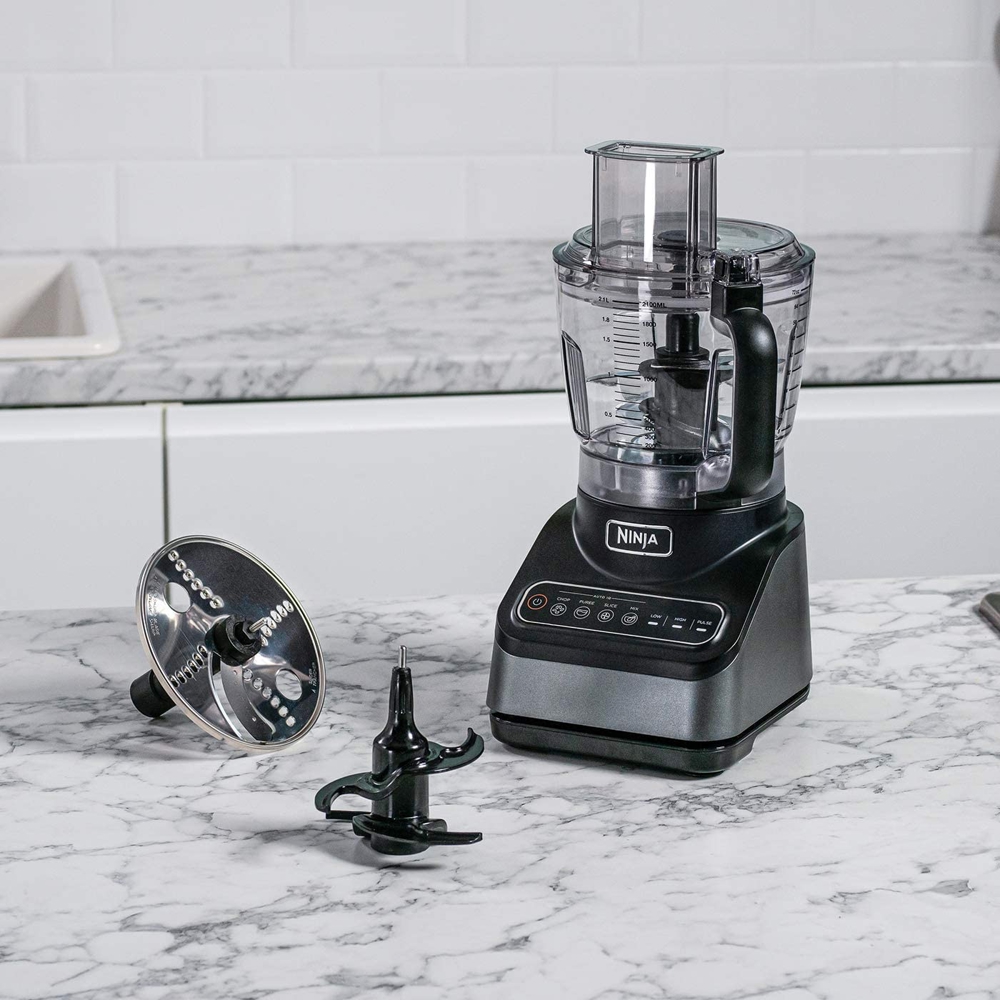 სამზარეულოს კომბაინი Ninja BN650EU, 850W, 2.1L, Food Processor, Black/Silver