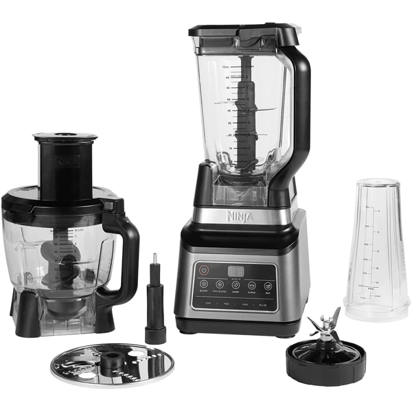 ბლენდერი Ninja BN800EU, 1200W, 2.1L, Blender 3in1, Black/Silver