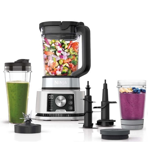 ბლენდერი Ninja CB350EU, 1200W, 2.1L, Blender 3in1, Black/Silver