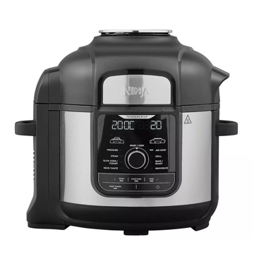 Ninja OP500EU, 1760W, 7.5L, Multi Cooker, Black/silver