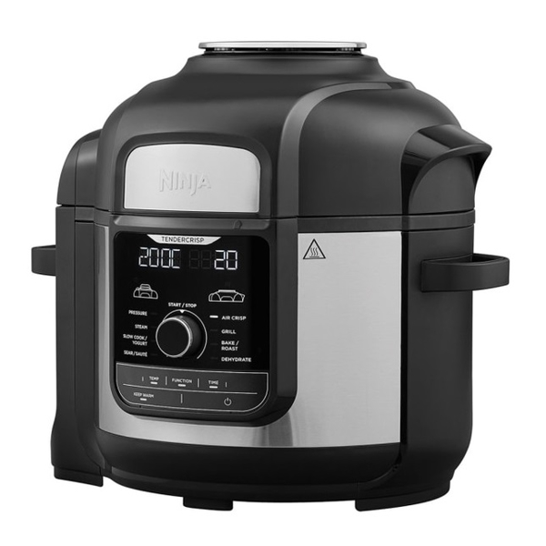 Ninja OP500EU, 1760W, 7.5L, Multi Cooker, Black/silver