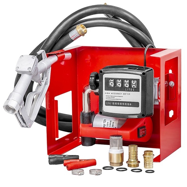 დიზელის ტუმბო კომპლექტში Tumbo DYB-40AT-220V 160W, 50L/min, Diesel Pump Complect Red