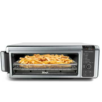 ელექტრო ღუმელი Ninja SP101EU, 2400W, 8in1 Flip Mini Oven, Black/Silver