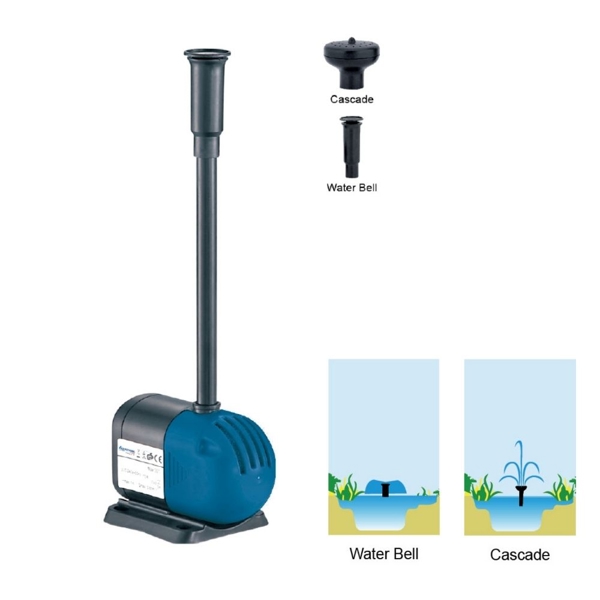 შადრევნის ტუმბო Tumbo EKF-20P 20W 1000L/min Fountain pump Black