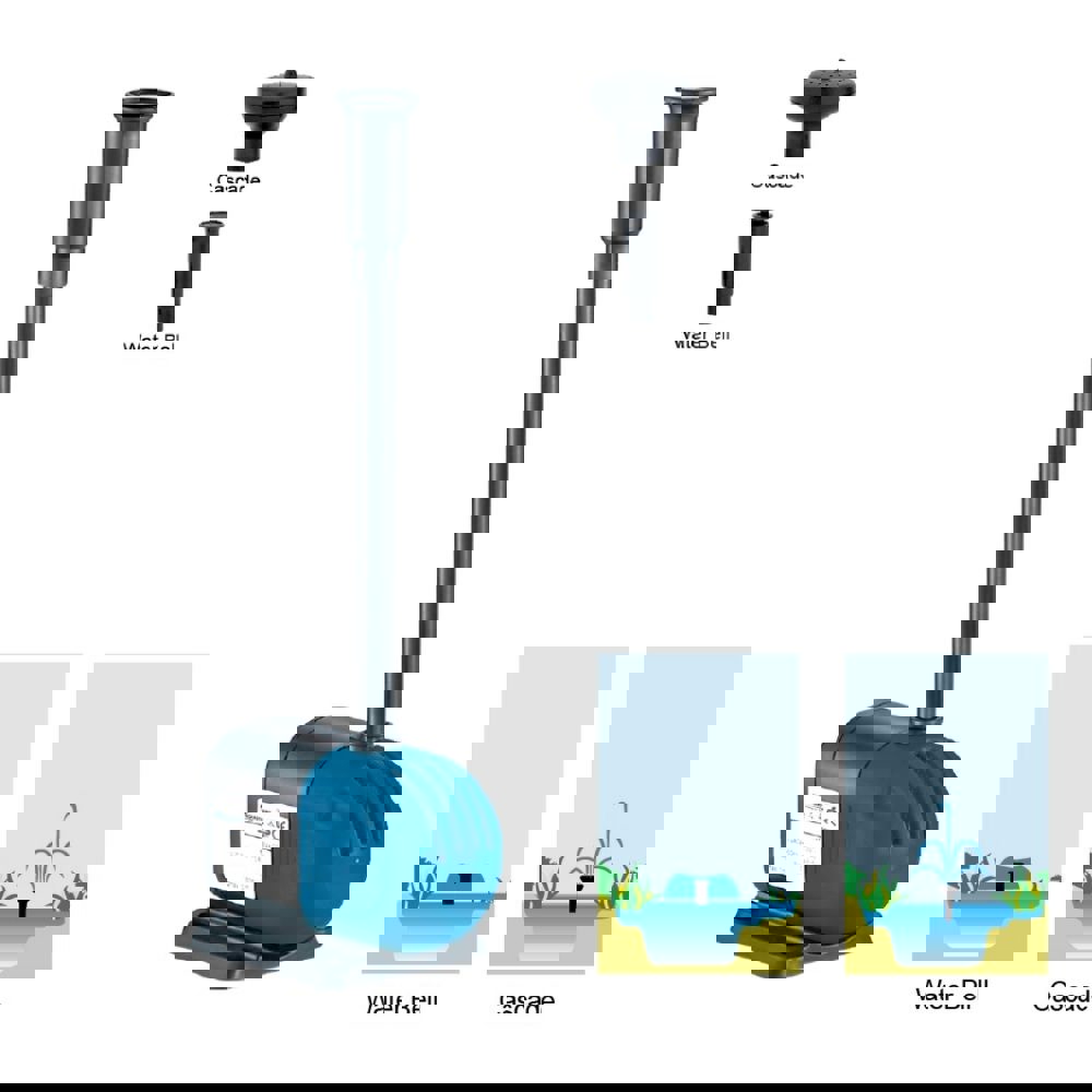 შადრევნის ტუმბო Tumbo EKF-20P 20W 1000L/min Fountain pump Black