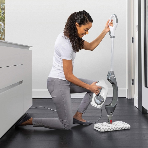 იატაკის საწმენდი Shark S6005EU, 0,5L, Floor And Handheld Steam Cleaner, Gray/White