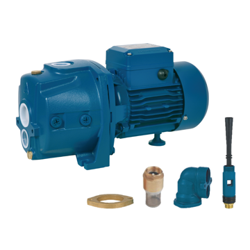 ზედაპირული წყლის ტუმბო Aquastrong EDPm505 A/1 1.1kw, 35L/min, Surface Water Pump Blue