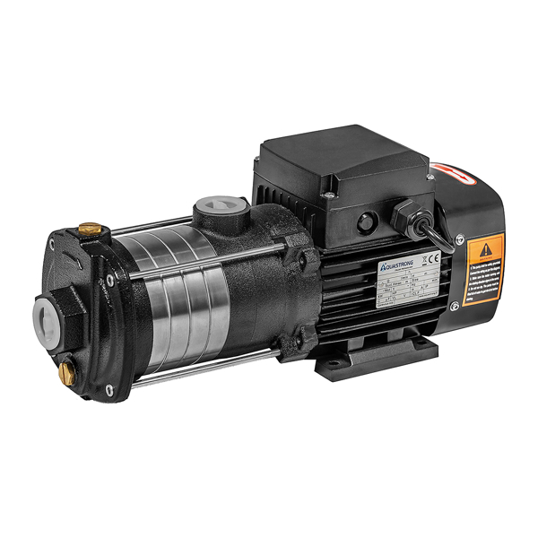 ზედაპირული წყლის ტუმბო Aquastrong ECHm4-60 1,1kw, 117L/min, Surface Water Pump Black