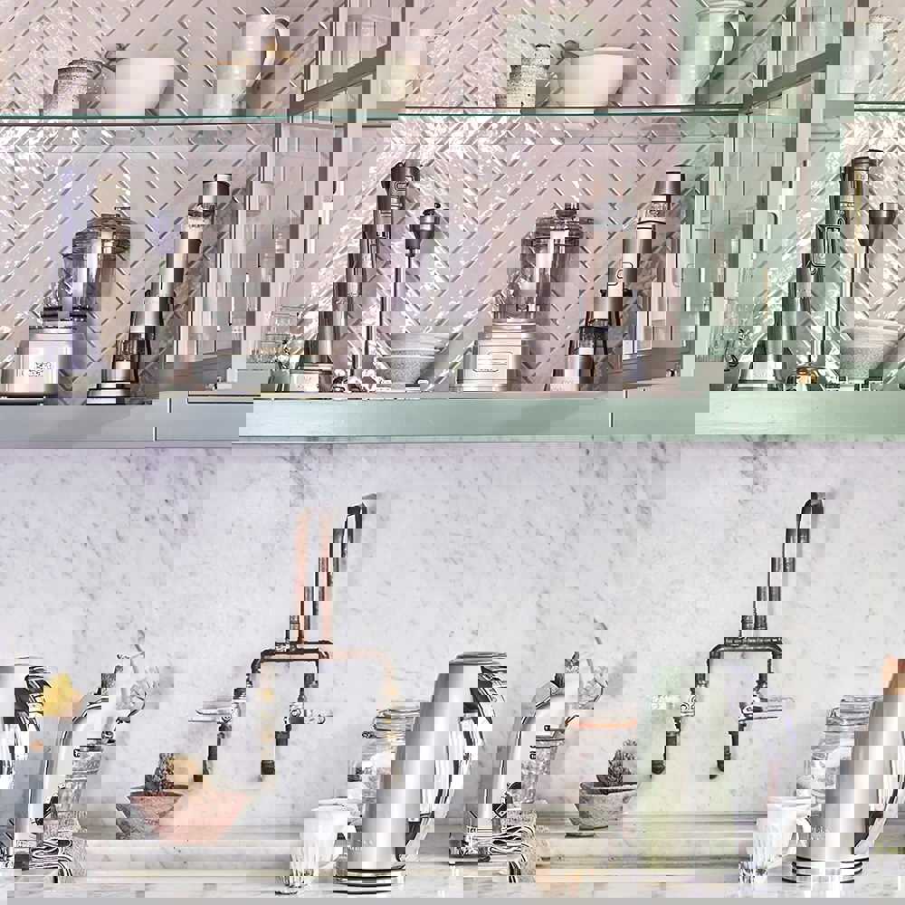 სამზარეულოს კომბაინი Cuisinart ECH4SE, 250W, 0.9L, Combine, Pearl Gray