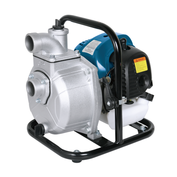 ბენზინზე მომუშავე ტუმბო Aquastrong EGP15 1.6hp, 250L/min, Gasoline Pump Silver/Blue