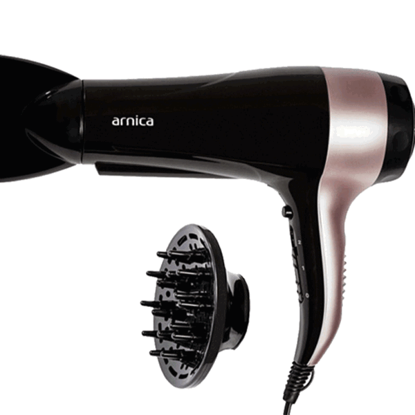 თმის საშრობი Arnica KB41200 2300W Hair Dryer Black/Pink