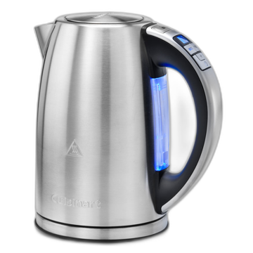 ელექტრო ჩაიდანი Cuisinart CPK17E, 3000W, 1.7L, Electric Kettle, Silver