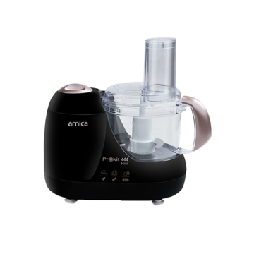 სამზარეულოს მინი კომბაინი Arnica GH21031 600W, 1L, Food Mini Processor Black